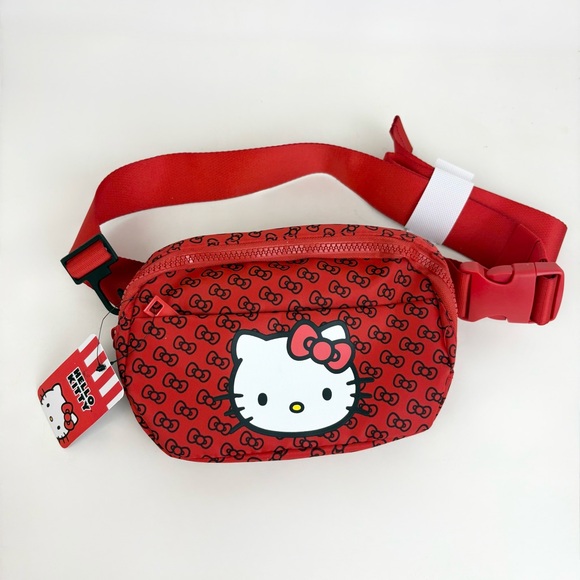 Hello Kitty Red Fanny Pack New With Tags - Picture 1 of 8